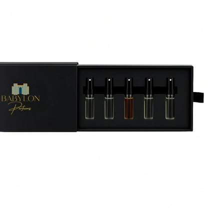 Babylon Parfums Discovery Set | Luxury Mini Perfume Set | Scent Sampler Gift | Niche Perfume Collection | Travel Size Fragrance Kit